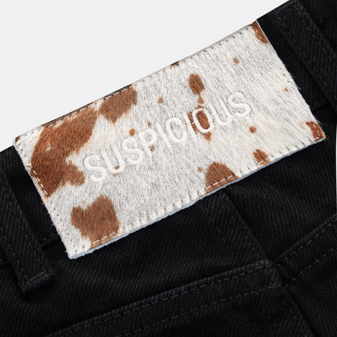 Daisy Wide Leg Denim - Black