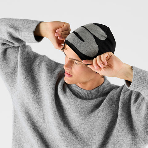 Winter 2 / Big S Beanie - Black