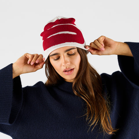 Winter 2 / Big S Beanie - Egret