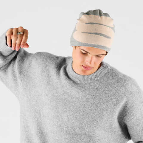 Winter 2 / Big S Beanie - Heather Grey