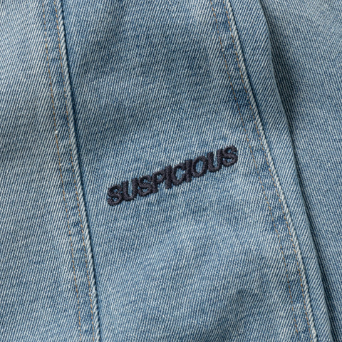 Suspicious Cowboys / Bleached Star Barrel Jeans - Washed Blue