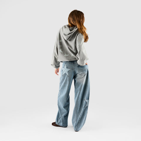 Suspicious Cowboys / Bleached Star Barrel Jeans - Washed Blue