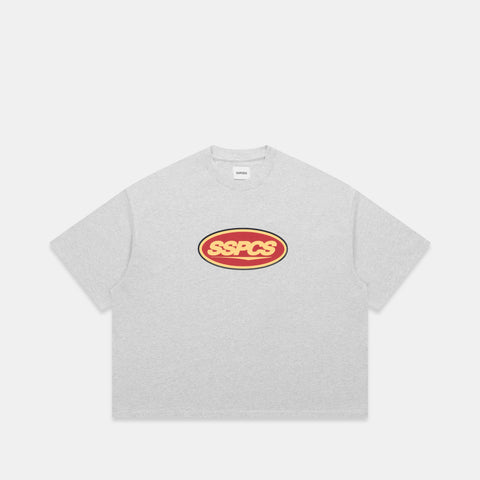 Winter3 / Badge Tee - Neutral Heather