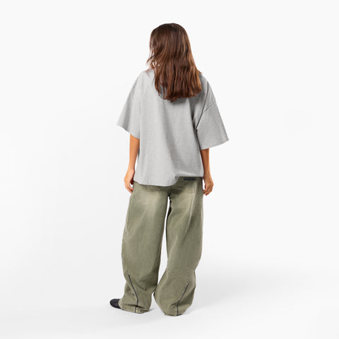 Winter3 / Badge Tee - Neutral Heather