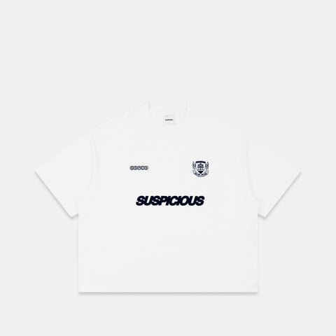 Bestsellers Variants / Emblem Tee - White & Nightfall