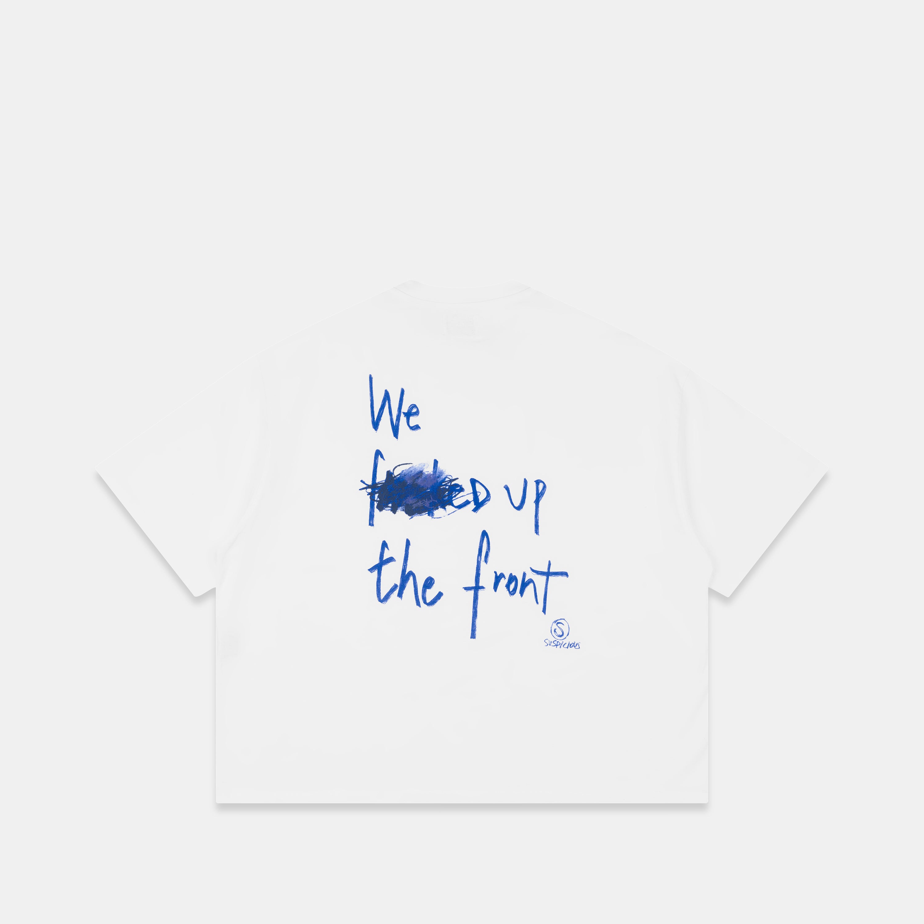 F'd Up Tee - White – Suspicious Antwerp