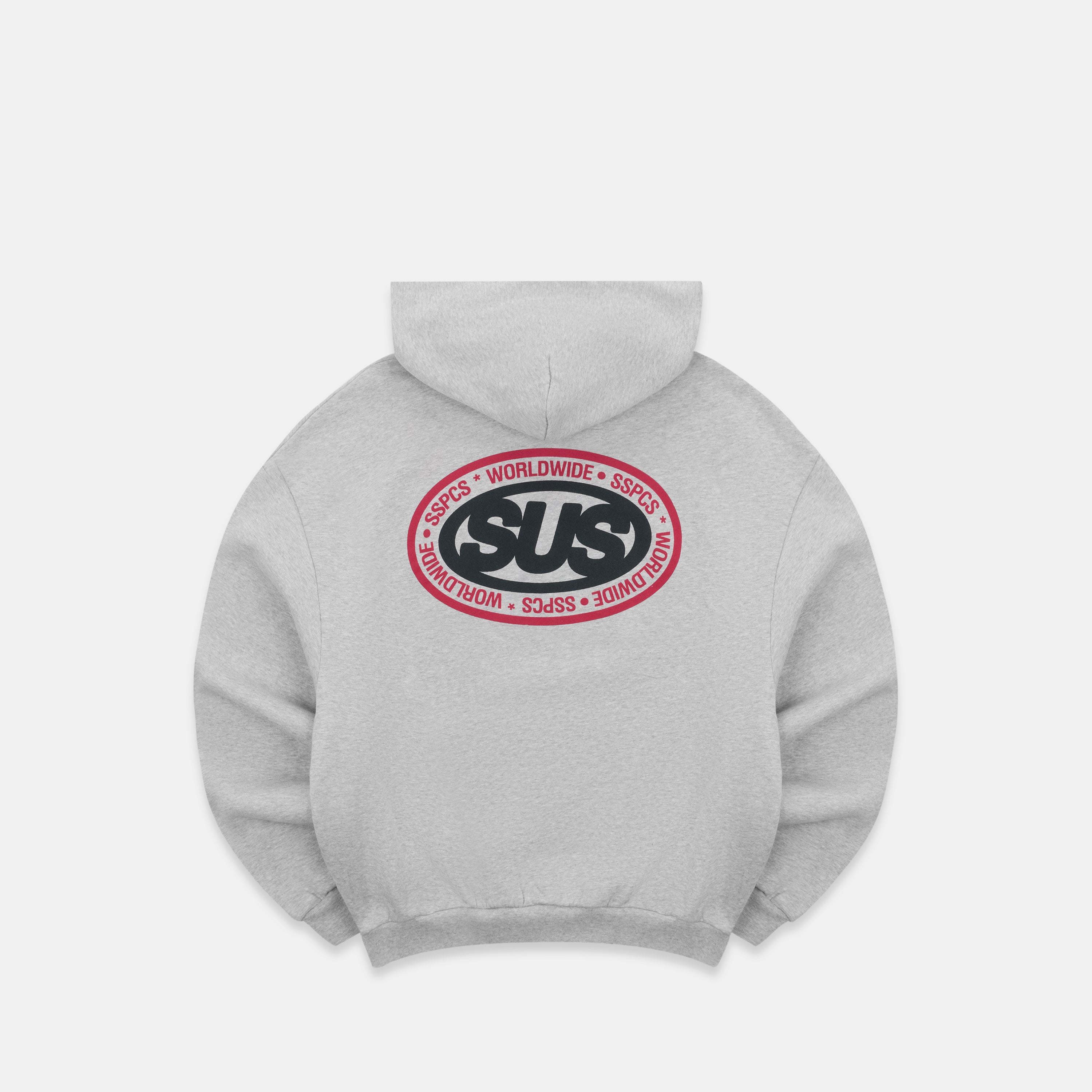 Global Hoodie - Neutral Heather – Suspicious Antwerp