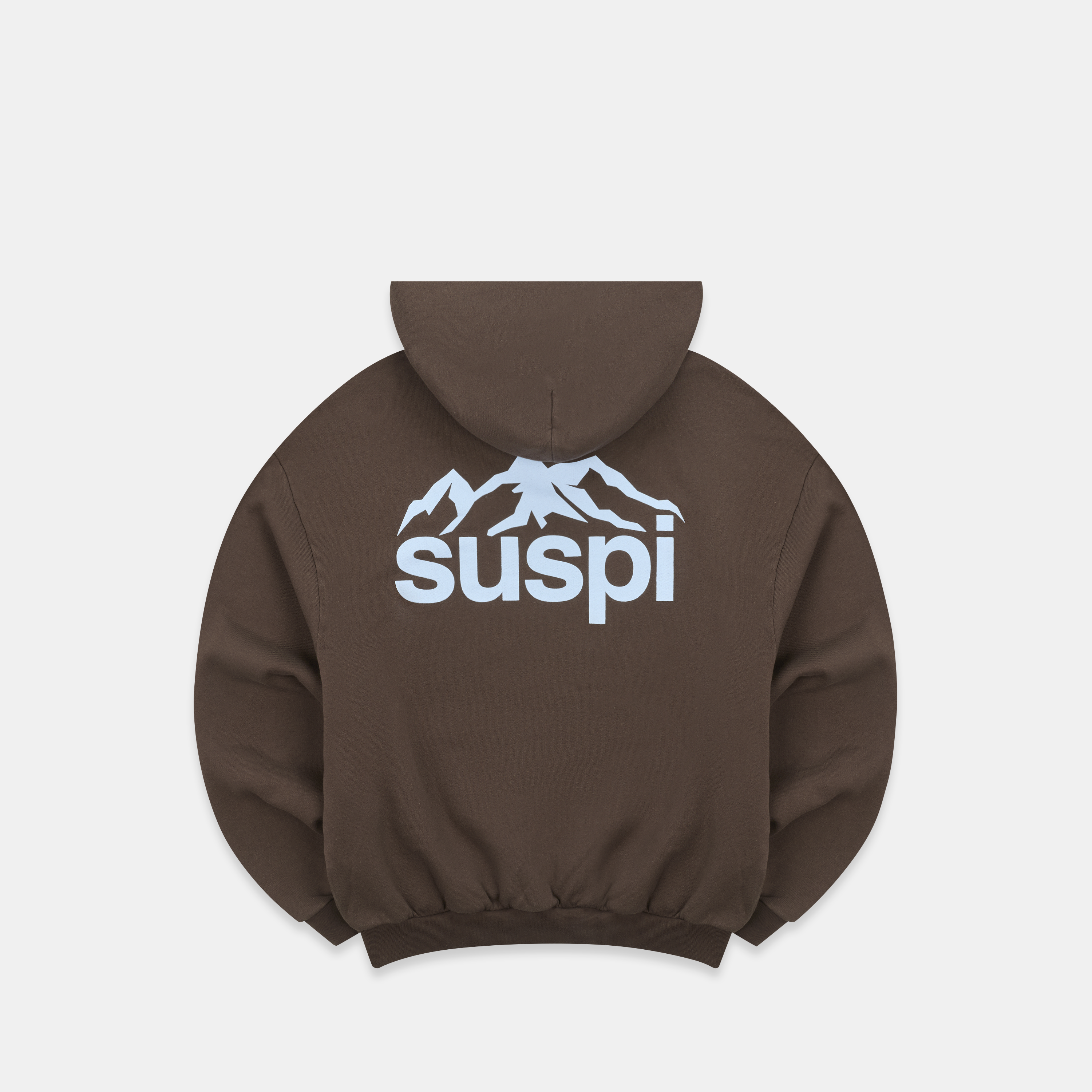 Landscape Hoodie - Espresso – Suspicious Antwerp