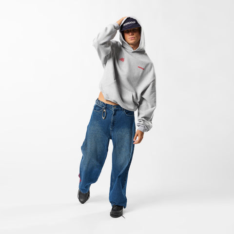 Winter1 / Landscape Hoodie - Heather Grey