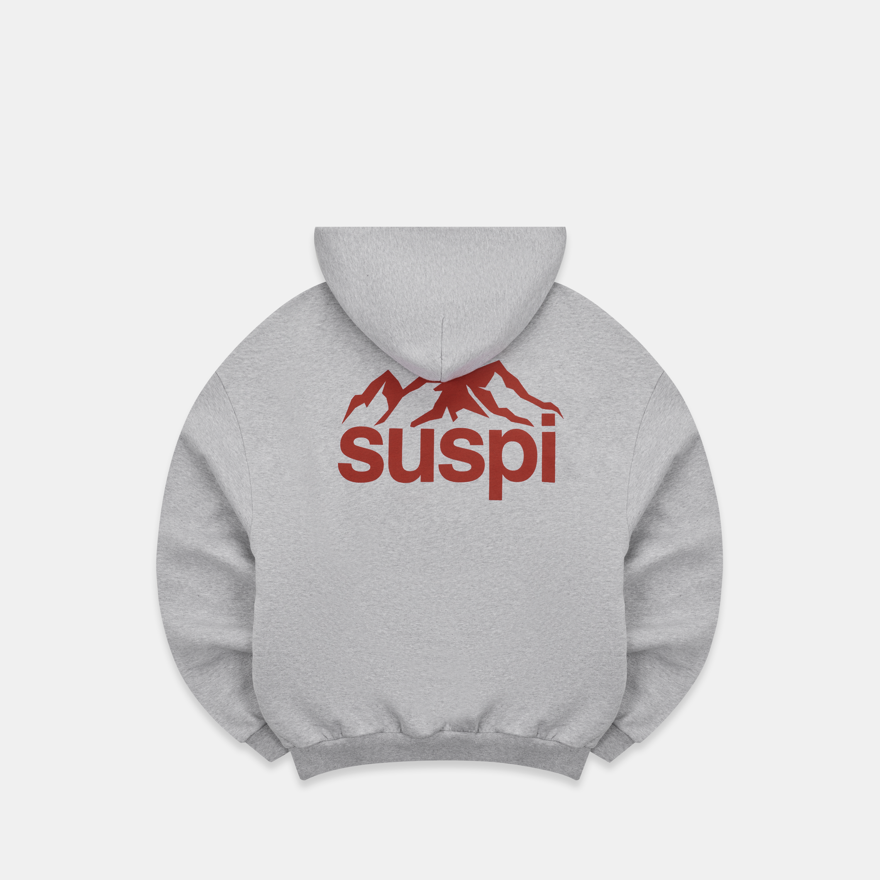 Landscape Hoodie - Heather Grey – Suspicious Antwerp