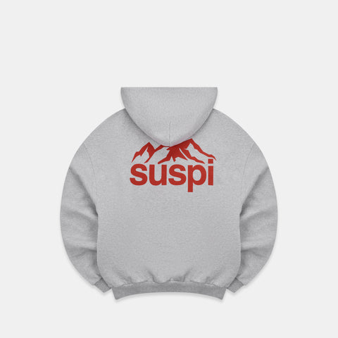 Winter1 / Landscape Hoodie - Heather Grey