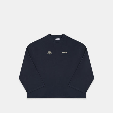 Bestsellers Variants / Offset Waffle Longsleeve - Nightfall