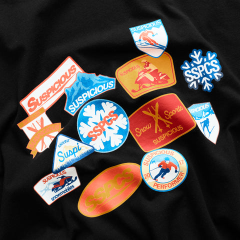 Winter3 / Patchwork Longsleeve - Black