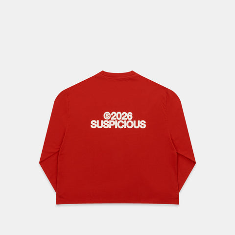 Spring 1 / S2026 Longlseeve - Ruby Red