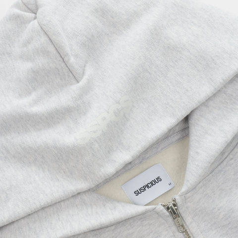 Spring 1 / S2026 Zip-Up Hoodie - Ash