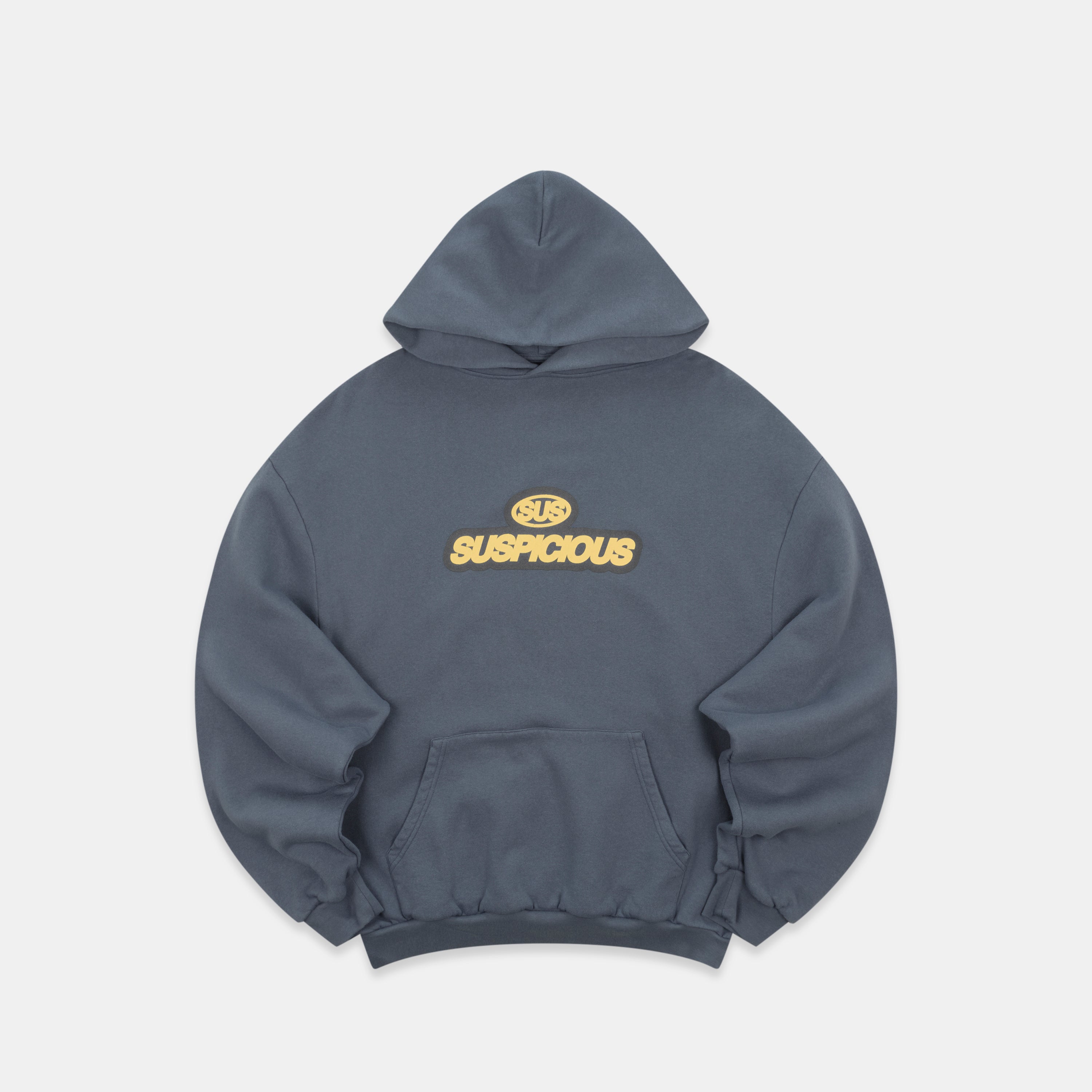 Signature Stamp Hoodie - Grisaille – Suspicious Antwerp