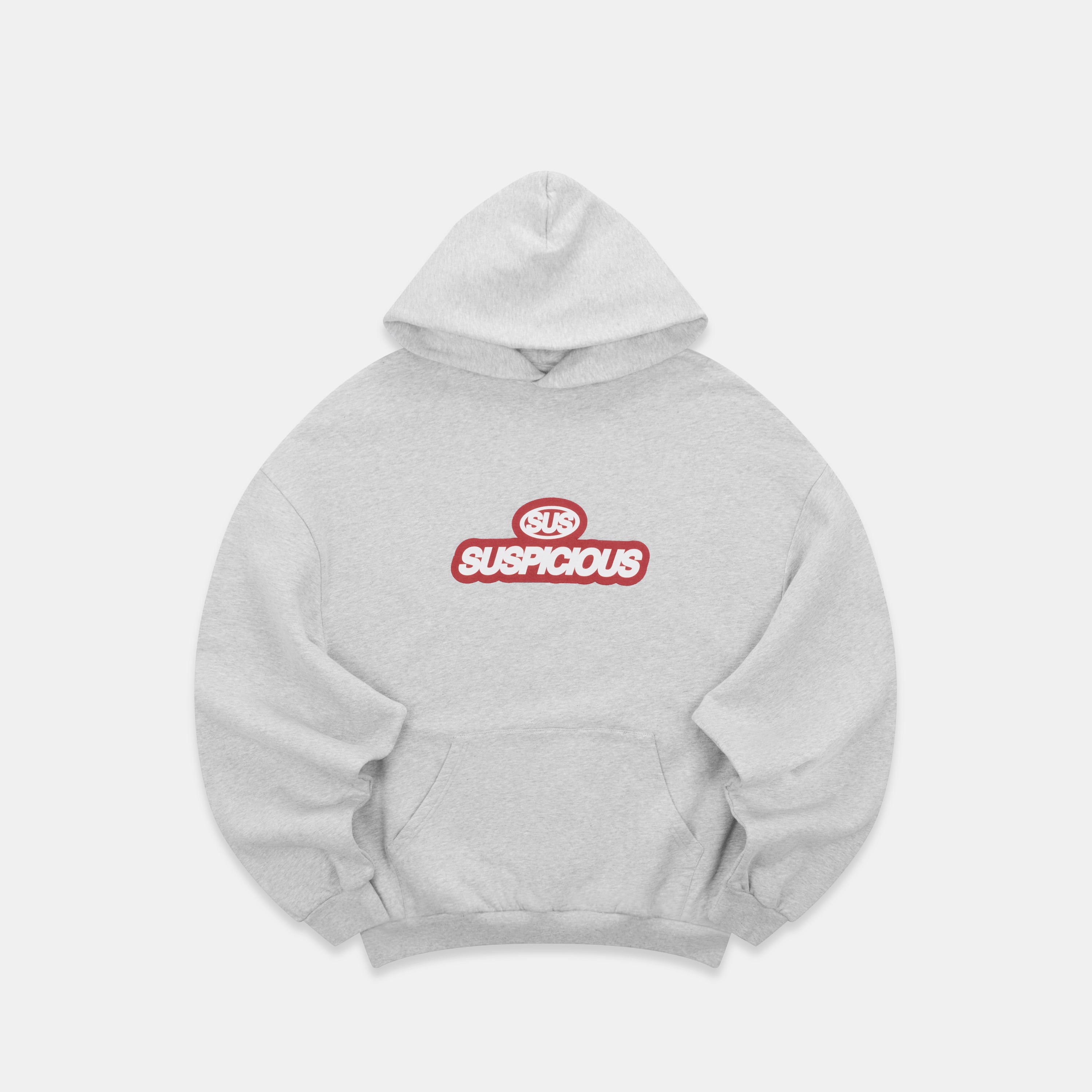 Signature Stamp Hoodie - Neutral Heather – Suspicious Antwerp