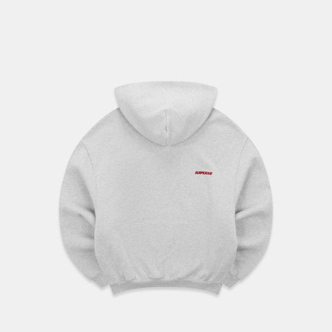 Winter4 / Signature Stamp Hoodie - Neutral Heather