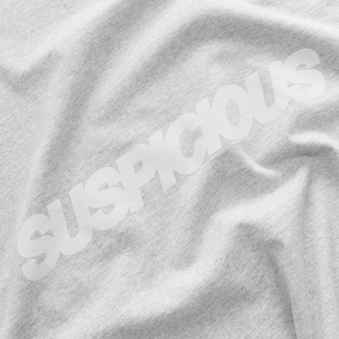 PL / Slanted Crewneck - Neutral Heather