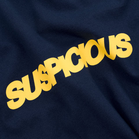 Camo / Slanted Tee - Deep Navy