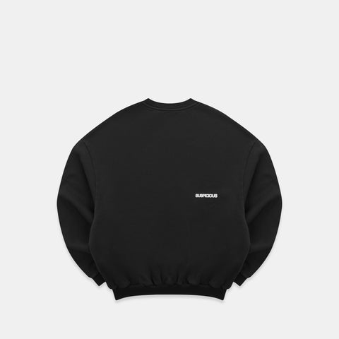 Winter 5 / Solid Crewneck - Black