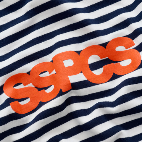 Bestsellers Variants / Solid Striped Longsleeve - Coastal Blue