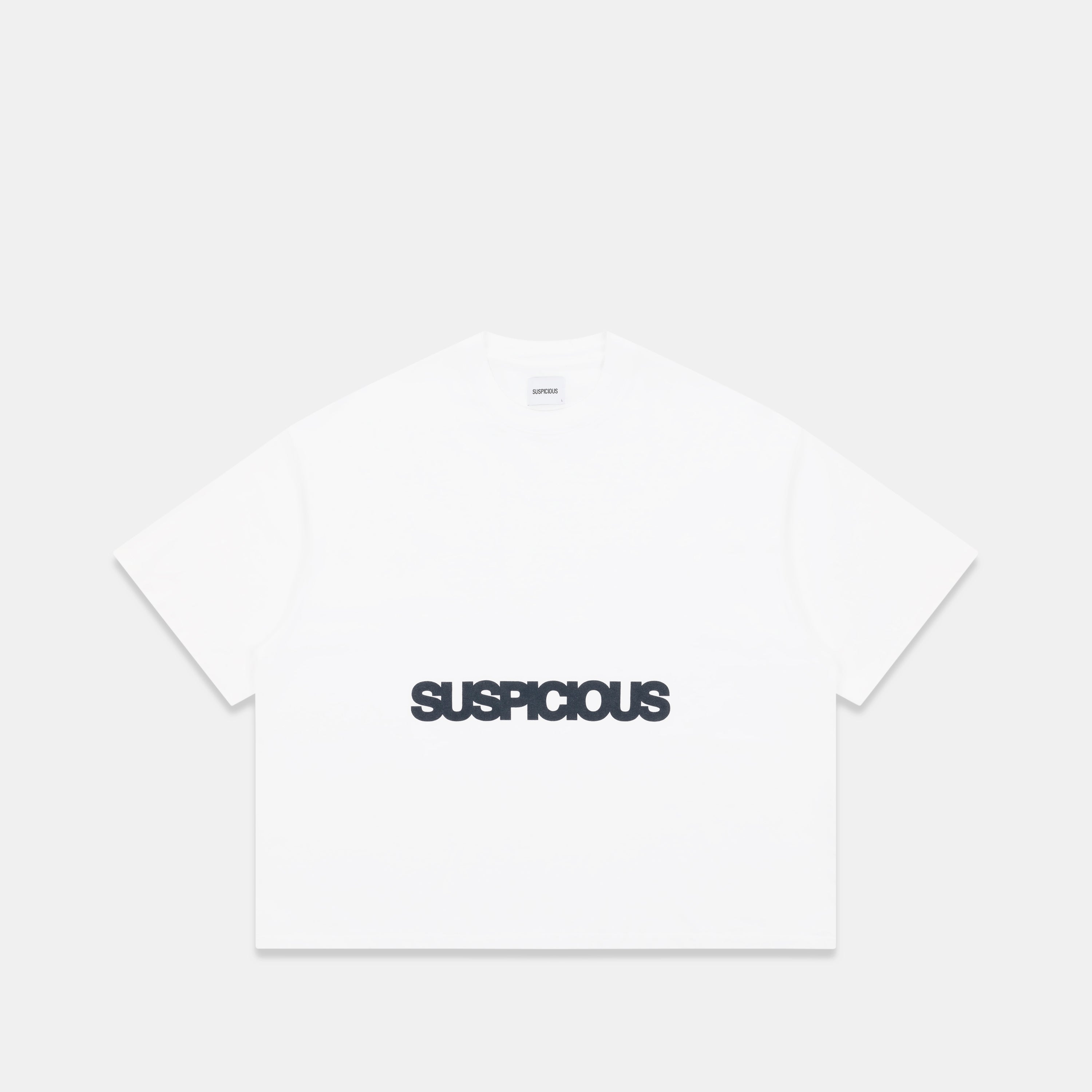 Solid Tee - White – Suspicious Antwerp