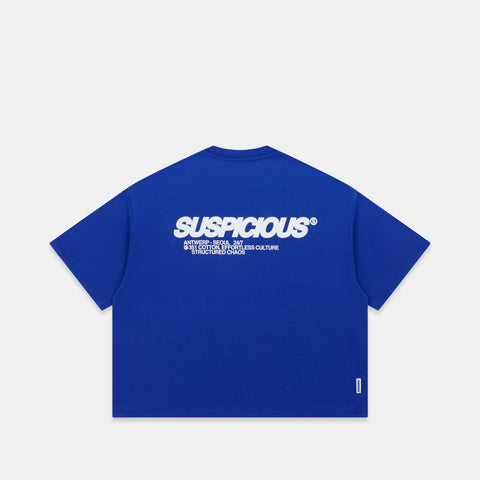 +351 Cotton / Structured Chaos Tee - Big Blue
