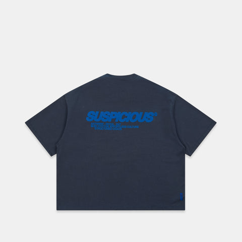 +351 Cotton / Structured Chaos Tee - Nightfall & Big Blue