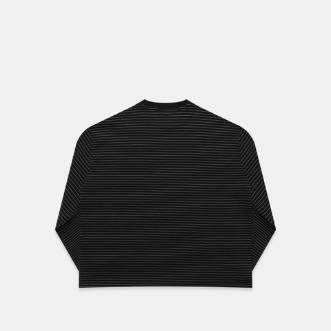 PL / The SSPCS Striped Longsleeve - Black Yellow