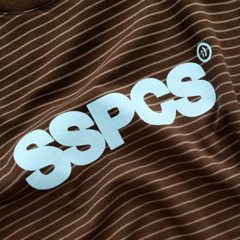 PL / The SSPCS Striped Longsleeve - Espresso Blue