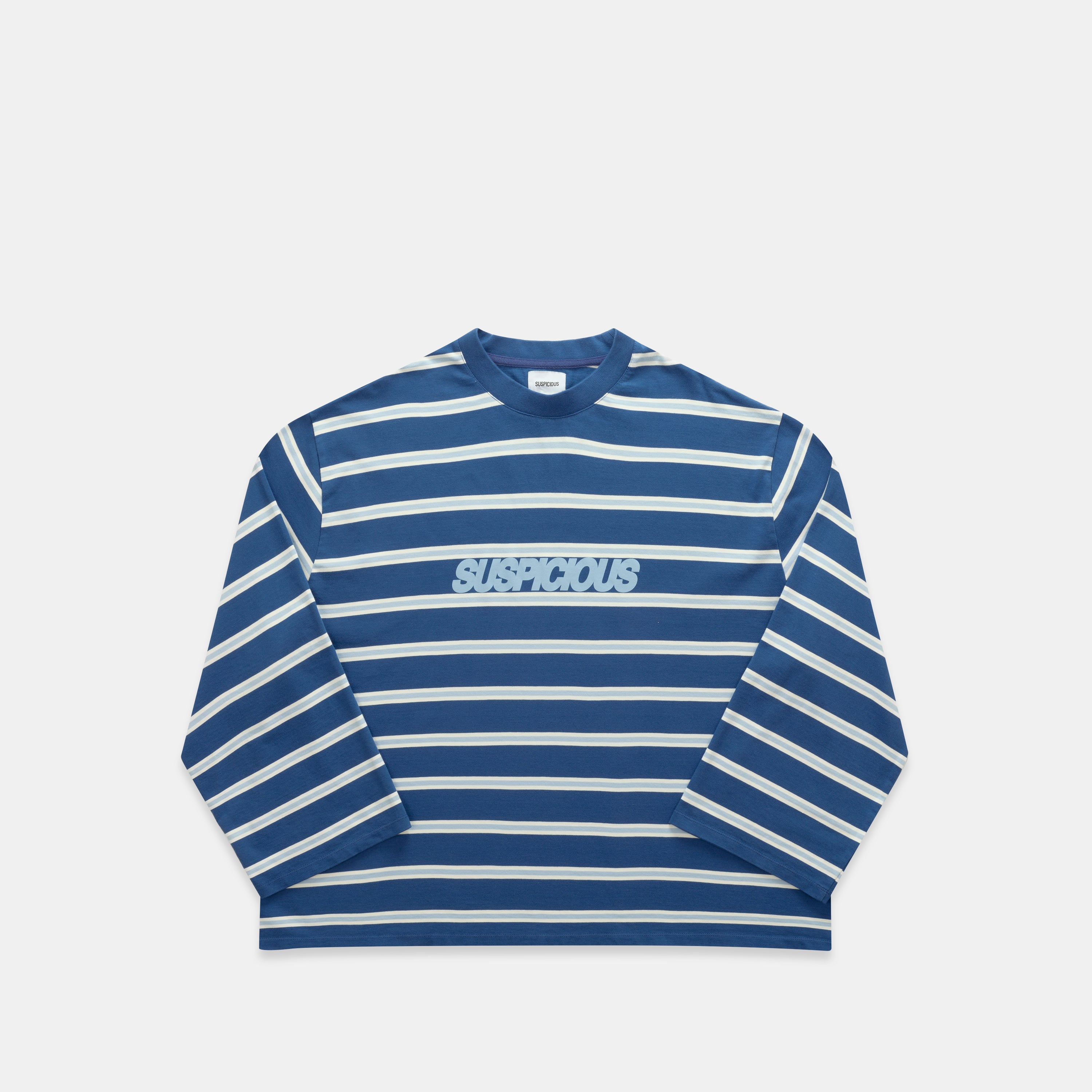 BoxyTheSlantedStripedLongsleev