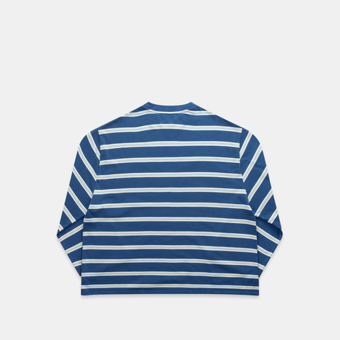 Bestsellers Variants / The Slanted Striped Longsleeve - Nightfall