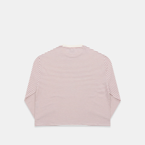 PL / The SSPCS Striped Longsleeve - Red & White