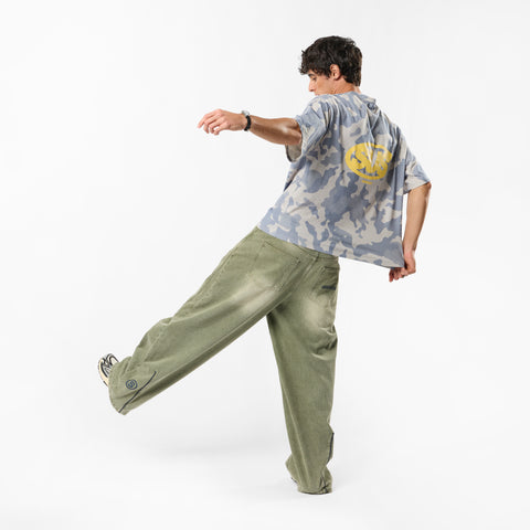 Fall / Camo Tee - Blue