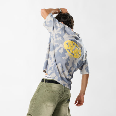 Fall / Camo Tee - Blue