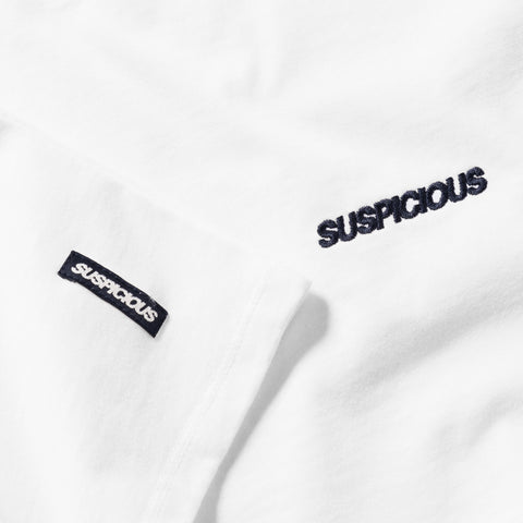 Women Drop / Clave W Baby Tee - White
