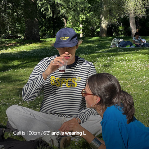 The SSPCS Striped Longsleeve - Coastal Blue