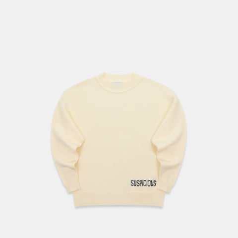 Winter2 / Core High Neck Knit - Off-White