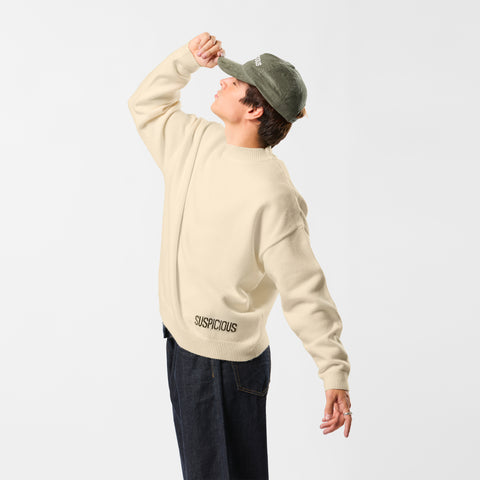 Winter2 / Core High Neck Knit - Off-White