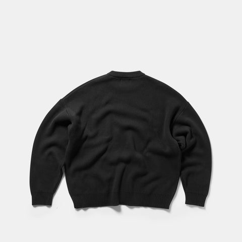 End Of Summer / Core Knitted Crew - Black