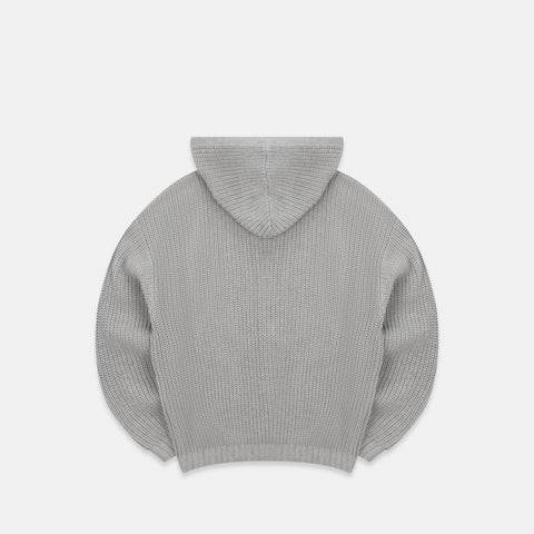 Fall / Core Knitted Hoodie - Neutral Heather