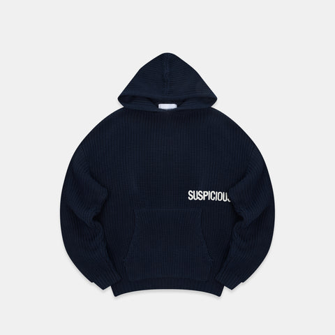 Fall / Core Knitted Hoodie - Nightfall