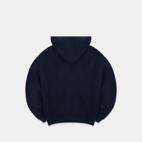 Fall / Core Knitted Hoodie - Nightfall