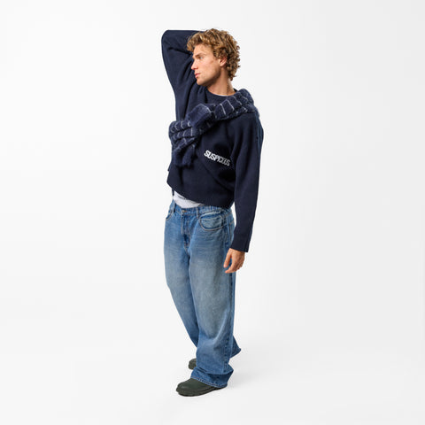 PL / Core Knitted Sweat - Navy