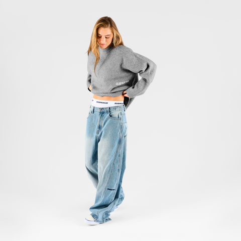 Fall 1 / Core Knitted Sweat - Neutral Heather