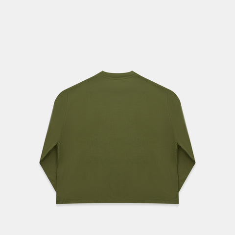 PL / Core Longsleeve - Deep Moss