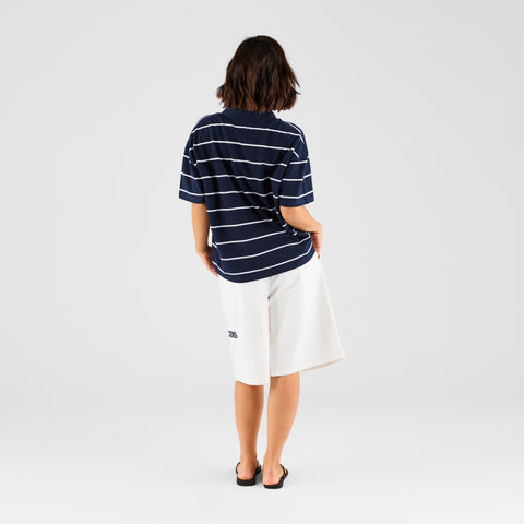 Core / Core Striped Piquet Polo - Nightfall