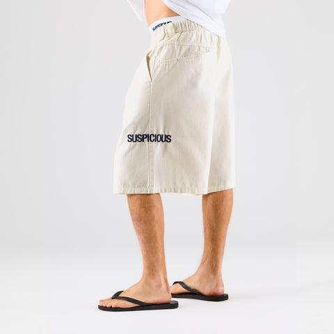 Core / Core Studio Pleated Shorts - Natural