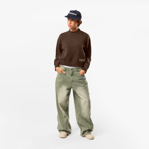 Winter2 / Core W High Neck Knit - Espresso